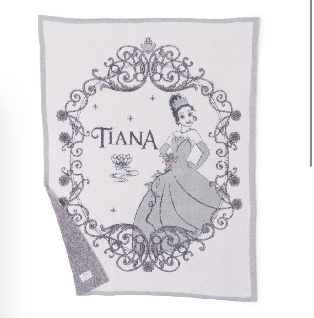 Barefoot Dreams Disney CozyChic Tiana Throw Blanket 45 X 60 New